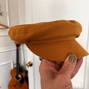 Brixton Orange Cap